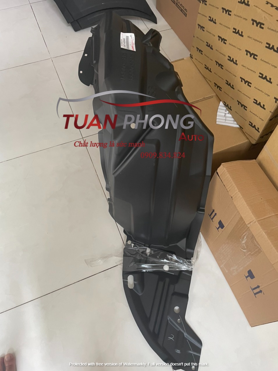 Chắn Bùn Lòng Dè Trước Phải TOYOTA  VIOS 2018 2019 2020 53875-0D660